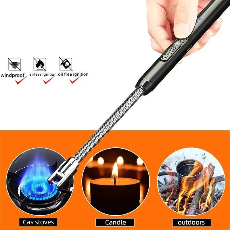 Outdoor Kitchen Power - 360 ° Encendedor portátil recargable tipo
