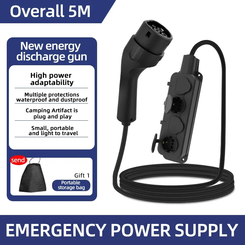 Outdoor Power Quincy - Cargador EV portátil para coche eléctrico,