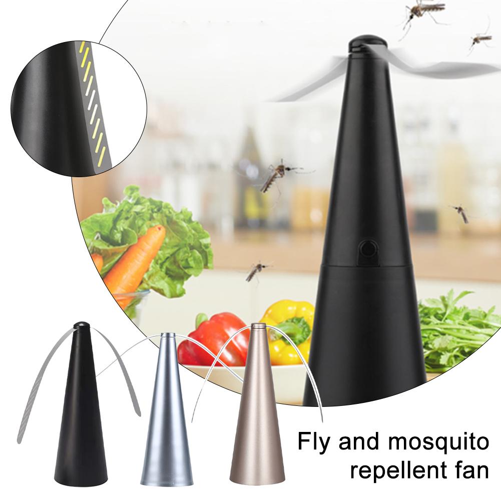 Outdoor Kitchen Power - Ventilador Eléctrico Repelente de Insectos: Matamoscas