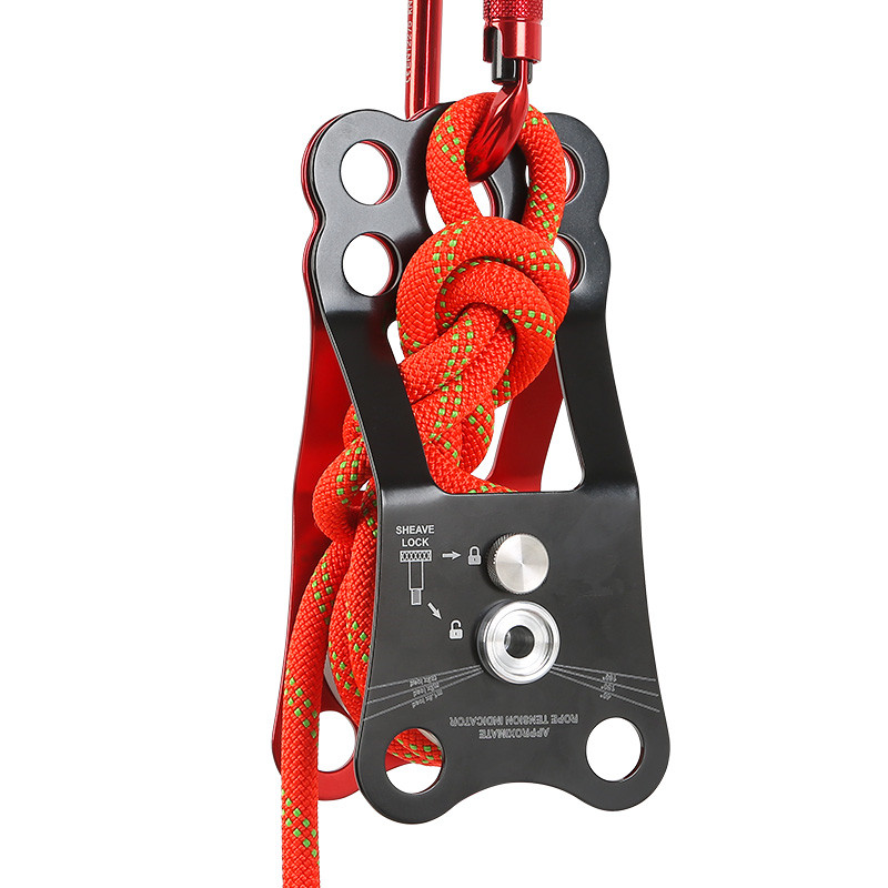 Outdoor Power Group - Grupo de poleas grandes con cuerda