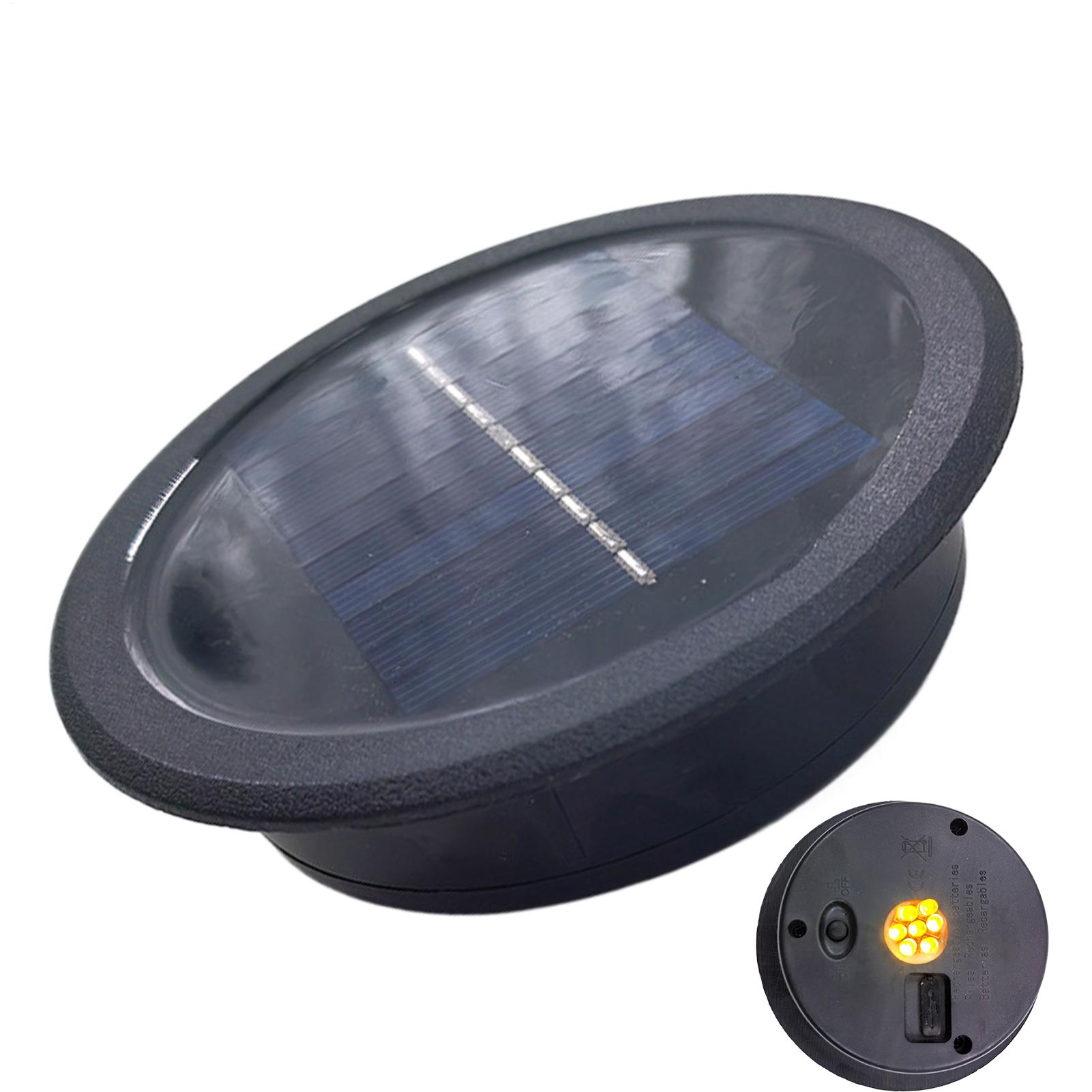 Outdoor Power Lead Cover - Tapa de repuesto para lámpara solar,