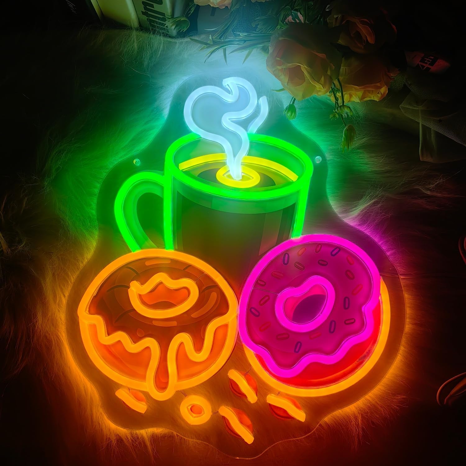 Letrero LED de neón con forma  - Outdoor Kitchen Power reseña y precio