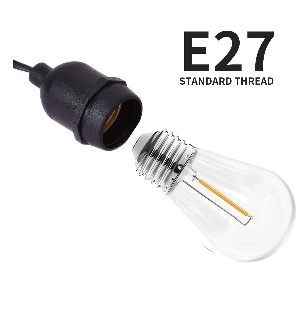 Bombilla LED de Filamento S14  - Outdoor Power Lead Cover reseña y precio