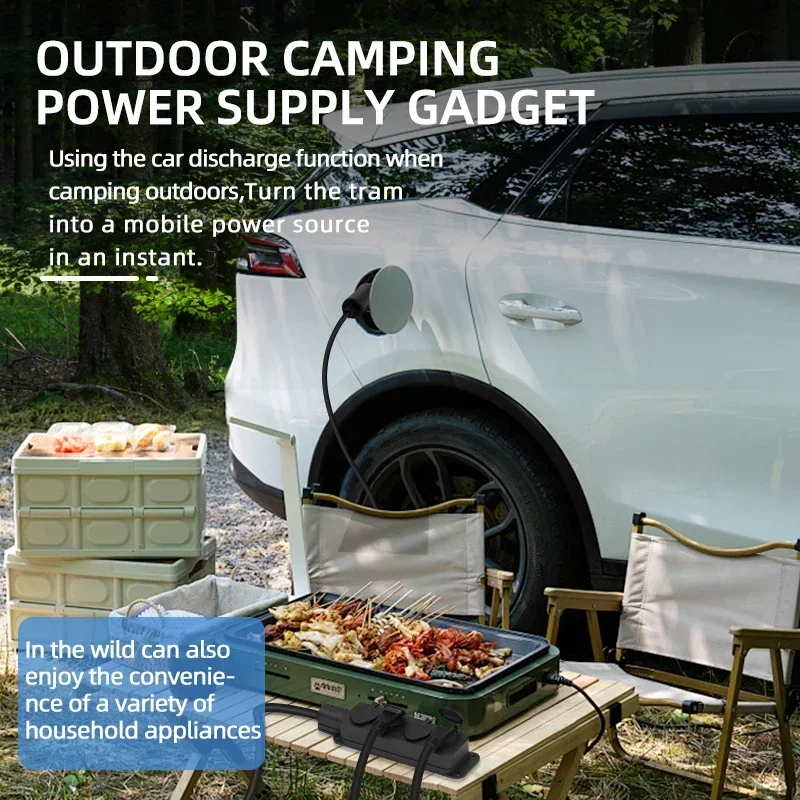 Cargador EV portátil para coch - Outdoor Power Quincy reseña y precio