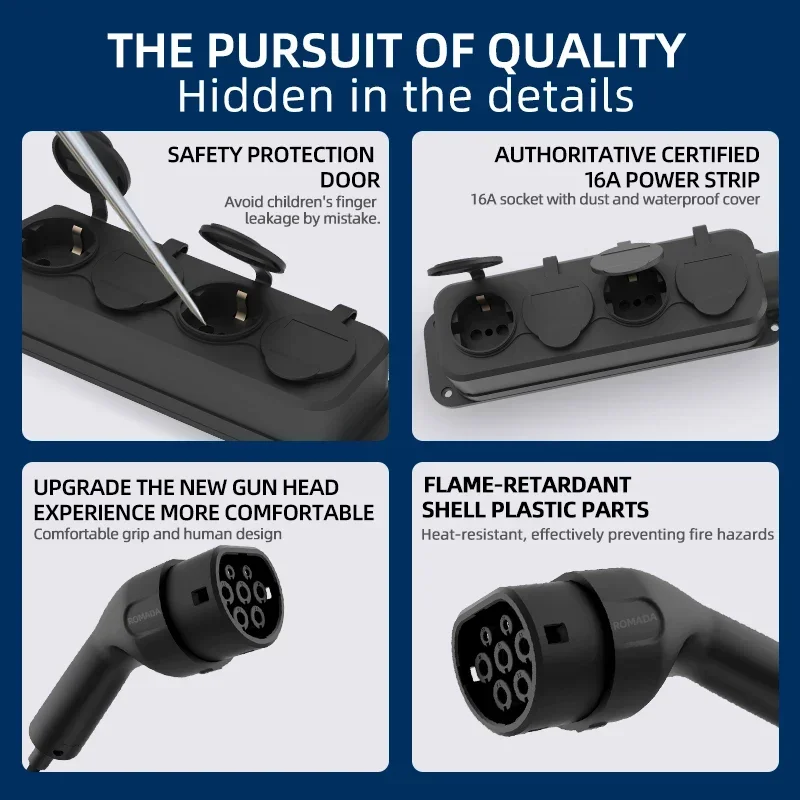Cargador EV portátil para coch - Outdoor Power Quincy reseña y precio