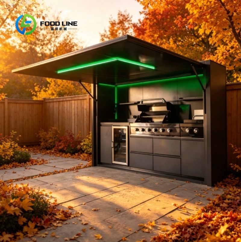 Cocina Exterior de Acero con E - Outdoor Kitchen Power reseña y precio
