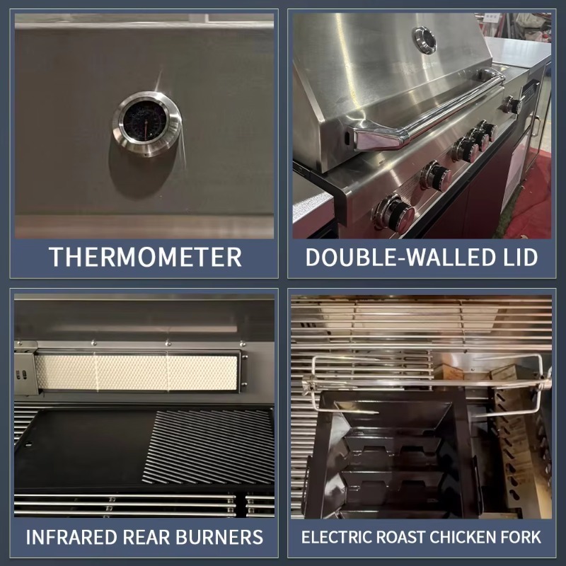 Cocina Exterior de Acero con E - Outdoor Kitchen Power reseña y precio