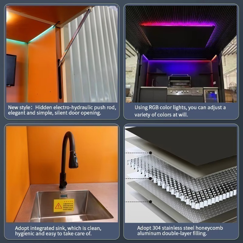 Cocina Exterior de Acero con E - Outdoor Kitchen Power reseña y precio