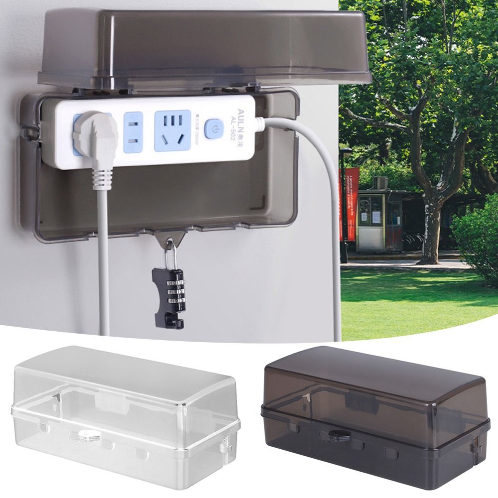 Caja de Plástico Portátil para - Outdoor Power Lead Cover reseña y precio