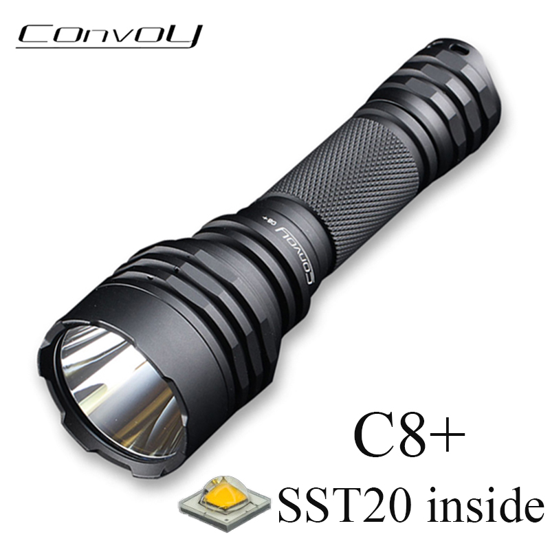 Convoy C8 Plus linterna con SS - Outdoor Power Group reseña y precio