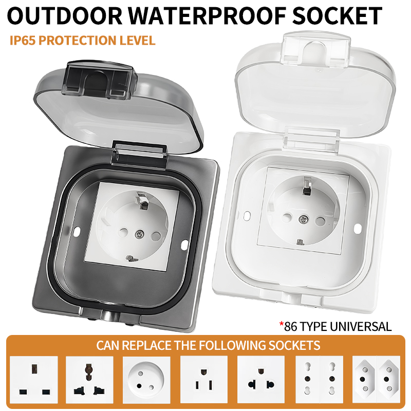 Enchufe exterior impermeable I - Outdoor Power Quincy reseña y precio