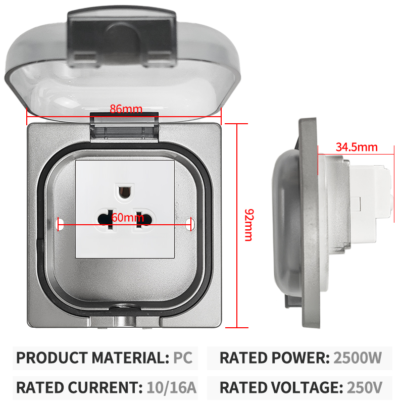 Enchufe exterior impermeable I - Outdoor Power Quincy reseña y precio